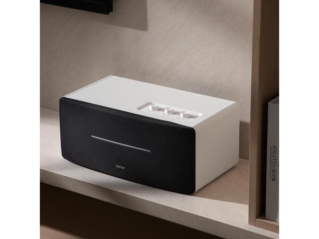 Edifier D12 Tabletop Speaker - Integrated Desktop Stereo Bluetooth Speaker - Wireless Computer Speaker for Desktop Use- 70 Watts RMS with Subwoofer...