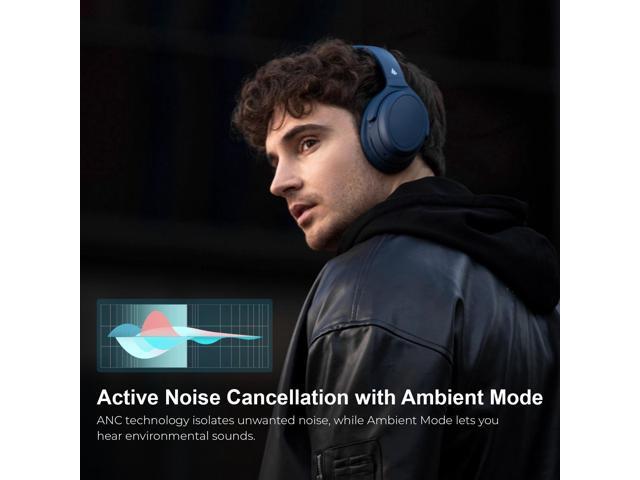 Edifier WH700NB Wireless Active Noise Cancellation Over-Ear Headphones, Bluetooth 5.3 Foldable Lightweight Headset, Dual Device Connection, 68-Hour...