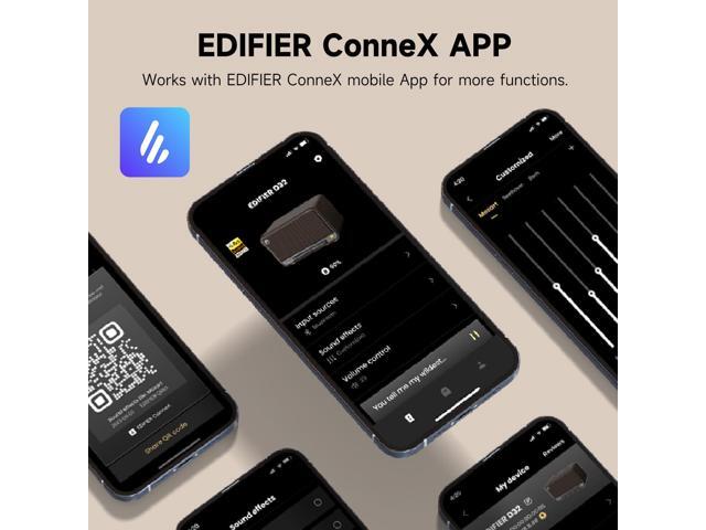 Edifier - D32 Portable Bluetooth 5.3 Wireless Speaker with Apple AirPlay High Resolution Audio and 11 Hour Battery Life - Ivory - image 7