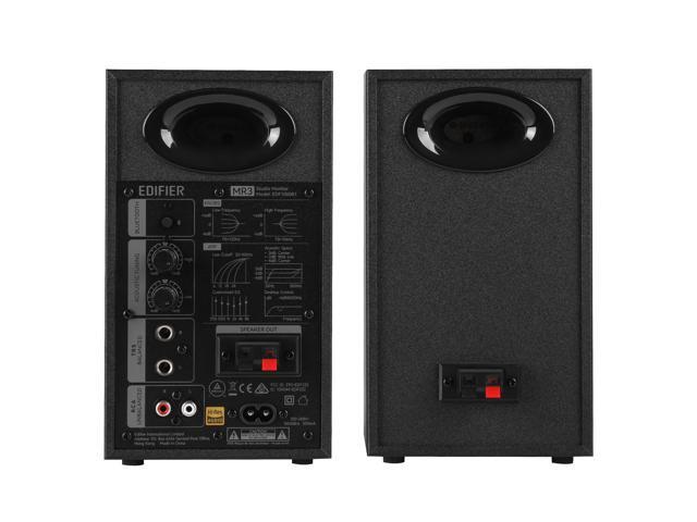Edifier - MR3 Active Bookshelf Speakers, Computer Speakers - Bluetooth and Optical Input - 2.0 Studio Monitor Speaker (Pair) - Black - image 4