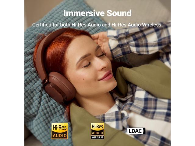 Edifier Active Noise Cancelling Headphones, Over Ear Bluetooth Headset, 92H Playtime Wired & Wireless Hi-Res Audio Certified, Fast Charging Clear...