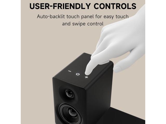 Edifier - M60 Compact Desktop 2.0 Speakers (Pair) - Black - image 7