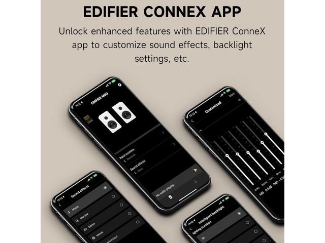 Edifier - M60 Compact Desktop 2.0 Speakers (Pair) - Ivory - image 8