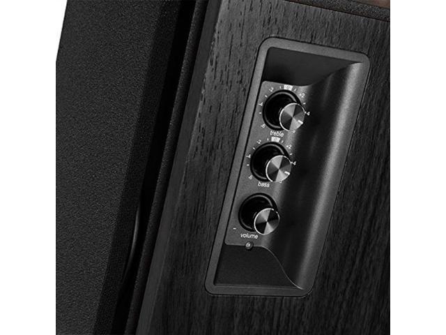 Edifier R1700BT Bluetooth Bookshelf Speakers - Active Near-field Studio Monitors - Powered Speakers 2.0 Setup Black Enclosure - 66w RMS