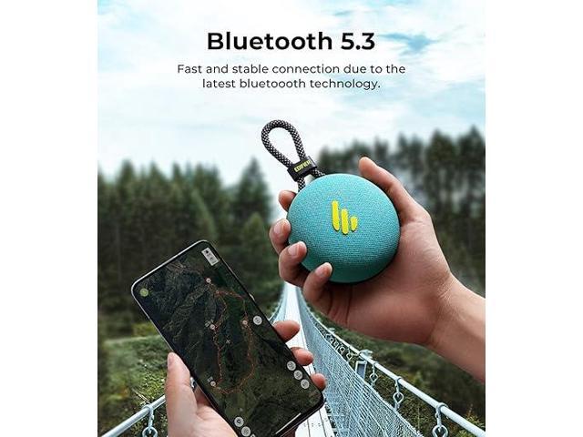 Edifier MP100 Plus Portable Bluetooth Speakers, Lightweight Travel Speaker with IPX7 Waterproof, Smart 5.3, Clear Microphone