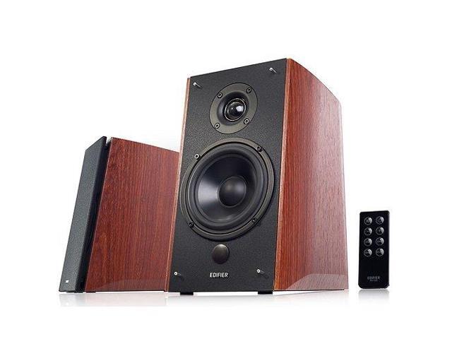 Edifier - R2000DB Powered Bluetooth Bookshelf Speakers, Computer Speakers - 120W RMS Optical Input - Near-Field Studio Monitors - Wood/Black - image 6
