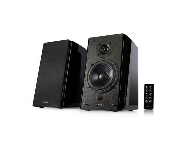 Edifier R2000DB Powered Bluetooth Bookshelf Speakers - Near-Field Studio Monitors - Optical Input - 5 inch Subwoofer - 120 Watts RMS - Black