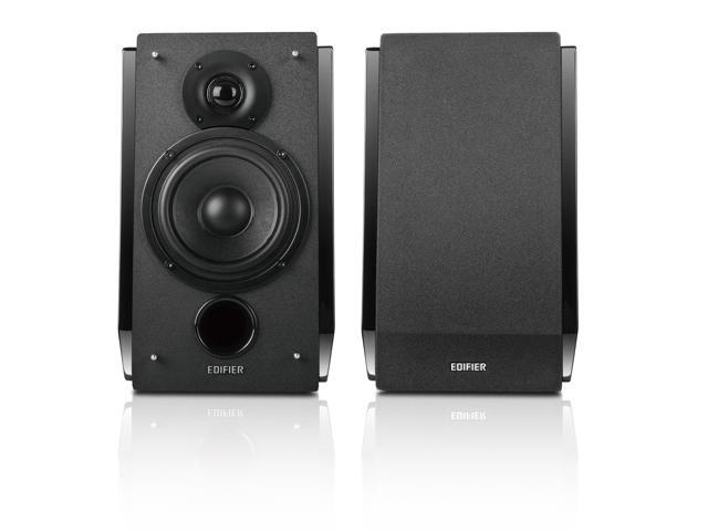 Edifier - R1850DB Active Bookshelf Speakers, Computer Speakers - Bluetooth and Optical Input - 2.0 Studio Monitor Speaker - Black - image 3