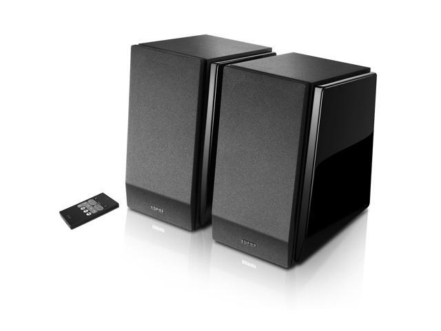 Edifier - R1850DB Active Bookshelf Speakers, Computer Speakers - Bluetooth and Optical Input - 2.0 Studio Monitor Speaker - Black - image 6