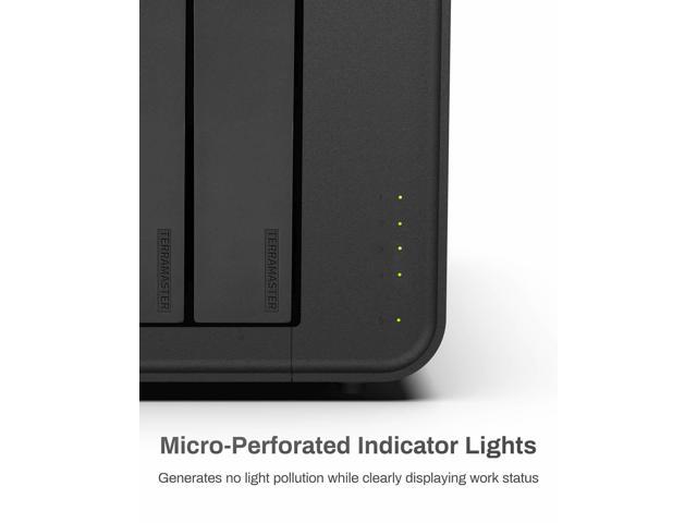 TERRAMASTER D4-320 External Hard Drive Enclosure - 4bay USB 3.2 Gen2 10Gbps Type-C USB Storage Hot Swappable Plug and Play (Diskless)