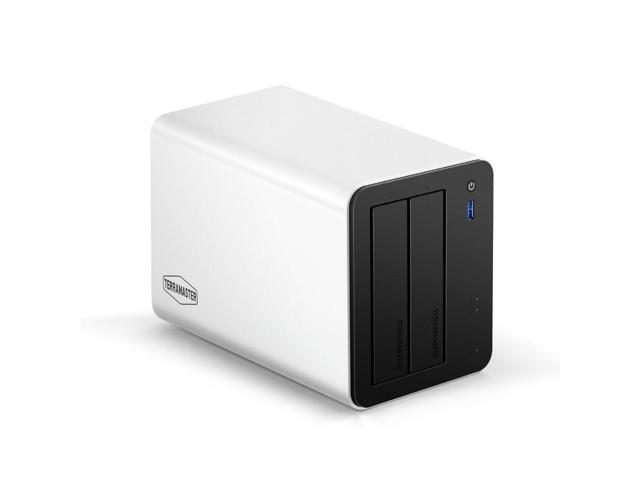 TERRAMASTER F2-425 Plus NAS Storage - 2Bay Intel N95 Quad-Core CPU, 8GB RAM DDR, 5GbE LAN x 2, M.2 Slot x 3, Network Attached Storage for Teamwork,.