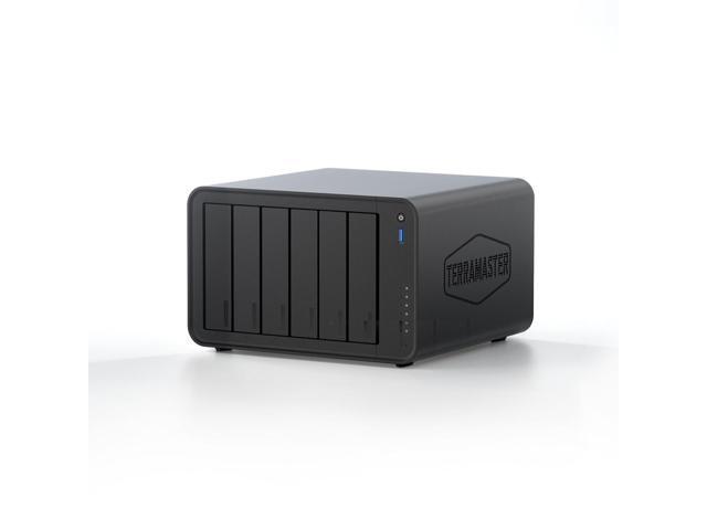 TERRAMASTER F6-425 Pro NAS Server - Intel Core i3-1315U, 8GB DDR5, 10GbE LAN x 2, USB 4.0 Host x 2, AI-Native OS TOS 7, OpenClaw Supported, Network.