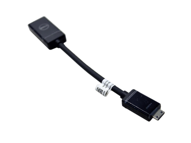 NEW Genuine Dell Mini HDMI to HDMI Video Cable Adapter - PJ99N