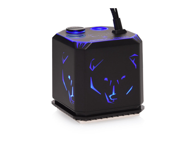Alphacool Eisbaer Aurora (Solo) CPU Water Block and Pump, Digital RGB, G1/4, Nickel Plated Copper (1017383)