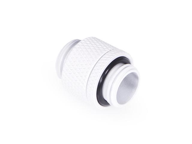 Alphacool Eiszapfen G1/4' Male To Male Rotatable Adapter Fitting - White (17489)