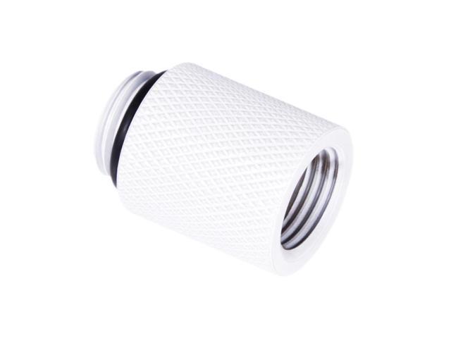 Alphacool Eiszapfen G1/4' Male to Female Extender Fitting - 20mm - White (17568)