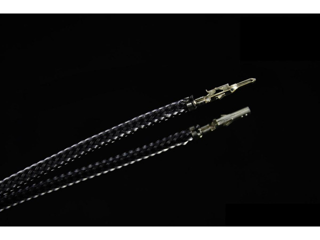 Darkside 17.5' (45cm) Male-Female Pre-Sleeved ATX and PCI-E Wire â Graphite Metallic (DS-0909)
