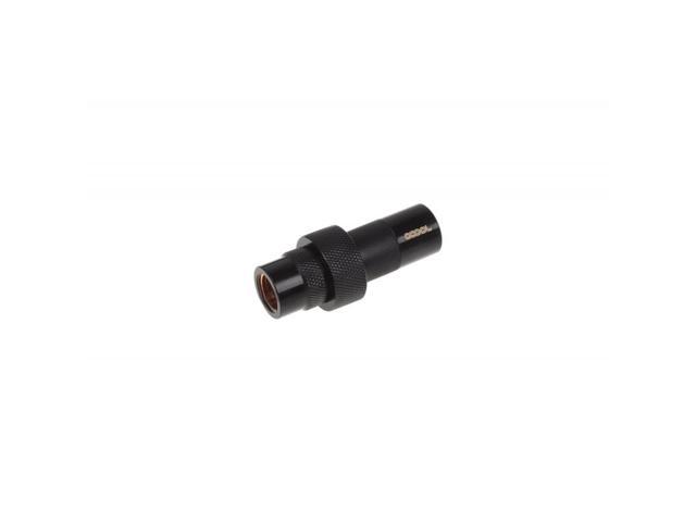 Alphacool HF G1/4' Quick Release Fitting, Deep Black