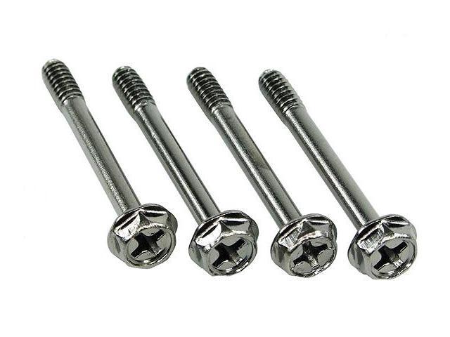 Phobya UNC 6-32 x 30mm Screws - Black Nickel - 4pcs (94578)
