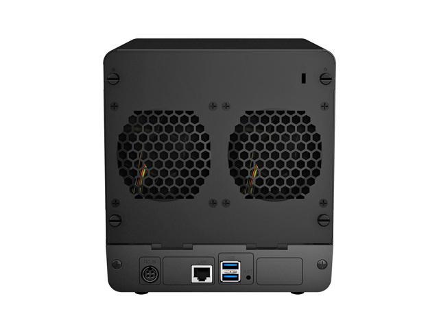 Synology DiskStation DS420j NAS Server with 1.4GHz CPU, 1GB Memory, 4TB SSD Storage, 1 x 1GbE LAN Port, DSM Operating System
