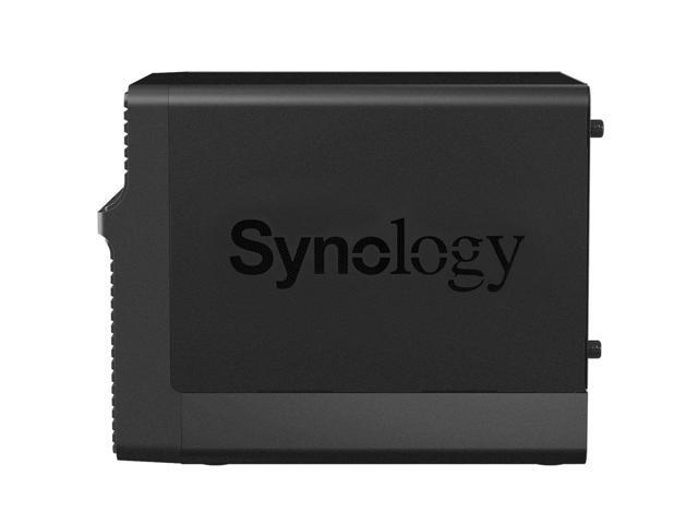 Synology DiskStation DS420j NAS Server with 1.4GHz CPU, 1GB Memory, 4TB SSD Storage, 1 x 1GbE LAN Port, DSM Operating System