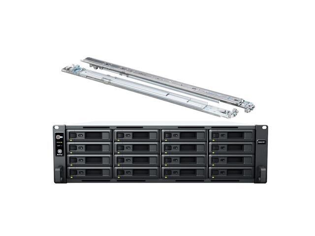 Synology RackStation RS2821RP+ NAS Server with Ryzen 2.2GHz CPU, 32GB Memory, 32TB HDD Storage, 4 x 1GbE LAN Ports, Redundant Power, DSM Operating.