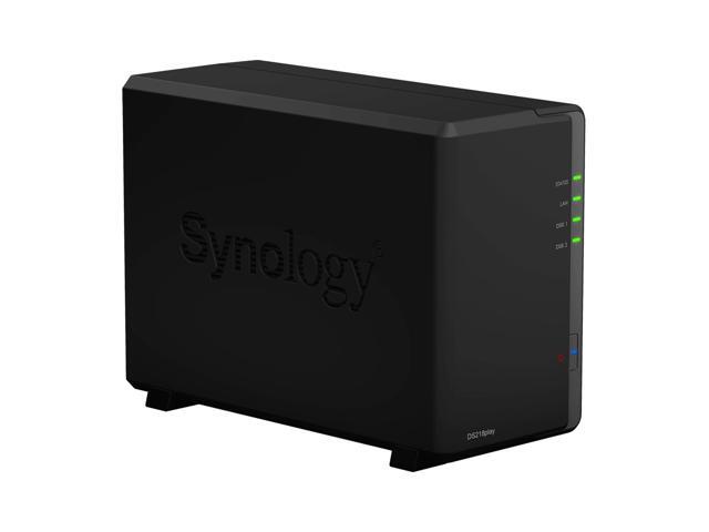 Synology DiskStation DS218play NAS Server with RTD1296 1.4GHz CPU, 1GB Memory, 4TB HDD Storage, 1 x 1GbE LAN Port, DSM Operating System