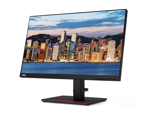 Lenovo ThinkVision P24h 2560 x 1440 LED QHD LCD, 2-Pack Bundle with HDMI, DisplayPort, Daisy Chain ready, Dock, USB-C, USB Hub, Dual Monitor Stand,...