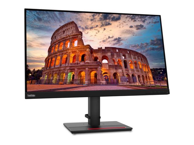 Lenovo ThinkVision T27hv 27-inch 2560 x 1440 LED Backlit Quad HD Widescreen LCD Monitor, 2-Pack Bundle with T27h, HDMI, VGA, DisplayPort, USB-C,...
