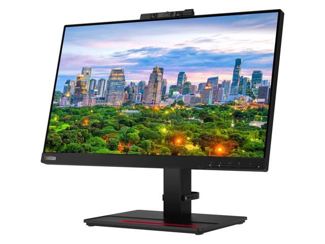 Lenovo ThinkVision T22v 1920 x 1080 LED FHD LCD, 2-Pack Bundle with T22i, HDMI, VGA, DisplayPort, USB Hub, Webcam, Speaker, Microphone, Dual...