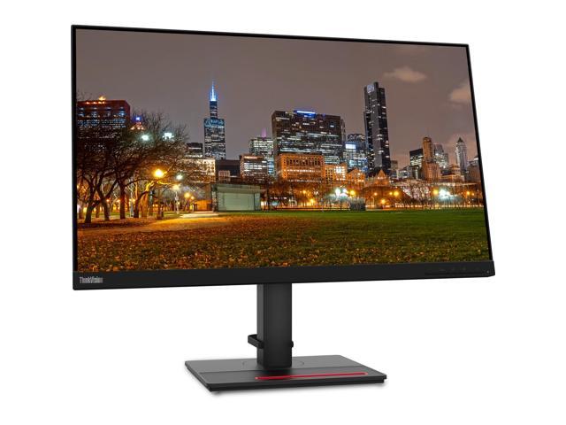 Lenovo ThinkVision T27hv 27-inch 2560 x 1440 LED QHD LCD, 2-Pack Bundle with T27h, HDMI, DisplayPort, USB-C, USB Hub, Webcam, Speaker, Microphone,...