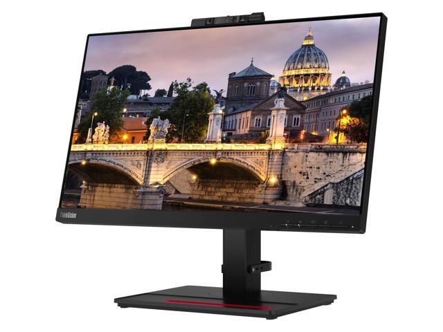 Lenovo ThinkVision T22v 22-inch 2-Pack T22i Bundle with HDMI, DisplayPort, Webcam, Speaker, Microphone, Dual Monitor Stand, ThinkPad USB-C Dock,...