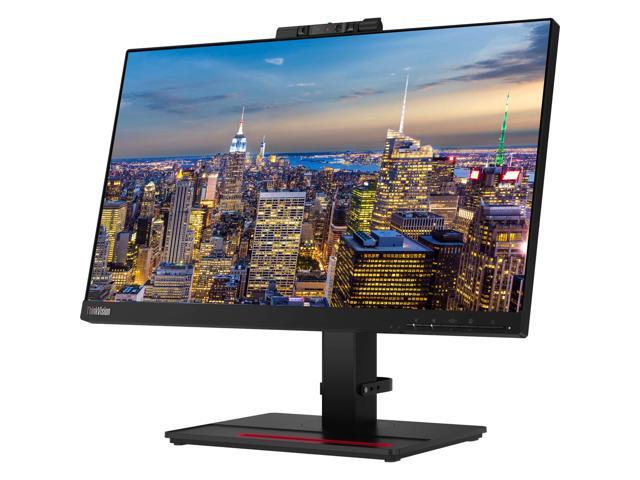 Lenovo ThinkVision T22v 22-inch, 2-Pack Bundle with T22i, HDMI, DisplayPort, Webcam, Speaker, Microphone, Dual Monitor Stand, ThinkPad USB-C Dock,...
