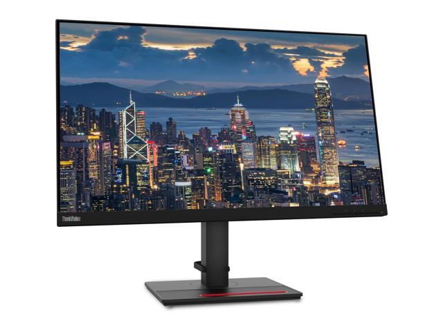 Lenovo ThinkVision T27hv 27-inch 2560 x 1440 LED QHD Widescreen LCD, 2-Pack Bundle with T27h, HDMI, VGA, DisplayPort, USB-C, USB Hub, Webcam,...