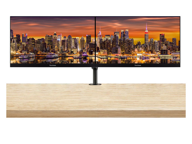 ViewSonic VA2256-MHD 22-inch 1920 x 1080 Full HD LCD IPS Monitor, 2-Pack bundle with Ultra-Thin Bezel, FreeSync, Eye Care, HDMI, DisplayPort, VGA,...