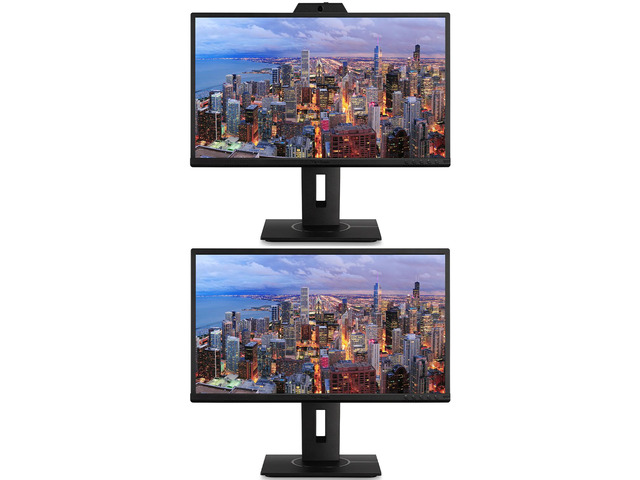 ViewSonic VG2440V 24-inch 1920 x 1080 Full HD LCD IPS Monitor, 2-Pack bundle with VG2440, Ultra-Thin Bezel, FreeSync, Eye-Care, HDMI, DisplayPort,...