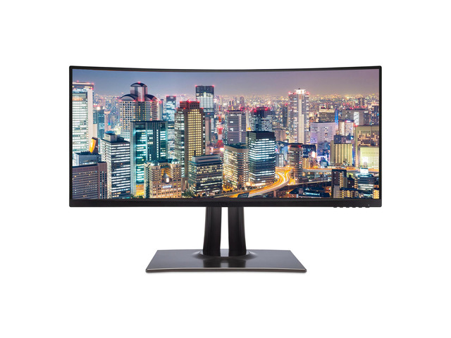 ViewSonic VP3481A 34-inch 3440 x 1440 100Hz 5ms UWQHD IPS Ultrawide Premium Monitor Bundle with Dock, ColorPro, Ethernet, HDMI, DisplayPort, USB-C