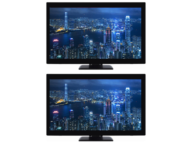 ViewSonic TD2760 27-inch 1080P FHD IPS Premium Monitor, 2-Pack Bundle with 10-Point Touch, HDMI, DisplayPort, USB-C, Speaker