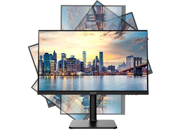 MSI Modern MD241P 24-inch 1080P Full HD IPS Widescreen LCD Monitor, 2-Pack bundle with Less Blue Light, Anti-Flicker, HDMI, USB-C, Integrated...