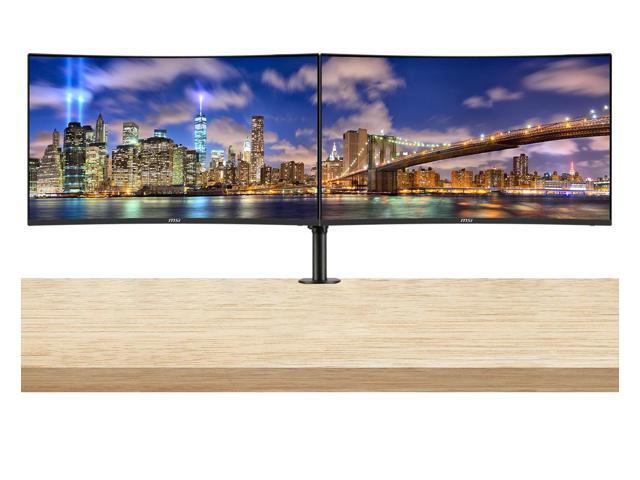 MSI G243CV 24-inch Curved 1080P Full HD 75 Hz 1ms LED Backlit LCD Gaming Monitor, 2-Pack bundle, Frameless, Less Blue Light, FreeSync, HDMI,.