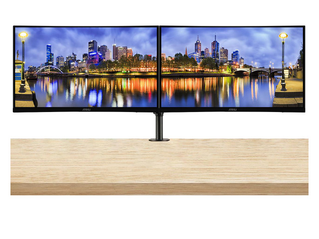 MSI Optix G271C 27-inch Curved 1080P Full HD 170 Hz 1ms LED Backlit LCD Gaming Monitor, 2-Pack bundle, Frameless, Less Blue Light, FreeSync, HDMI,...