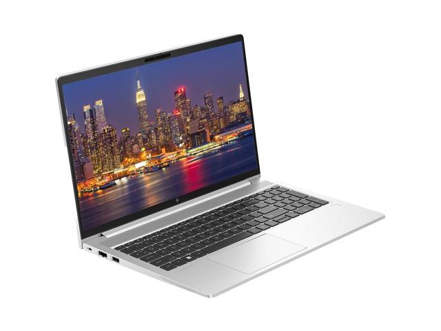 HP EliteBook 655 G10 15.6' Ryzen 5, 16GB RAM, 512GB SSD, Windows 11 Pro Notebook Bundle with 2 x EliteDisplay E24 24' Monitors, Dual Stand, USB-C...