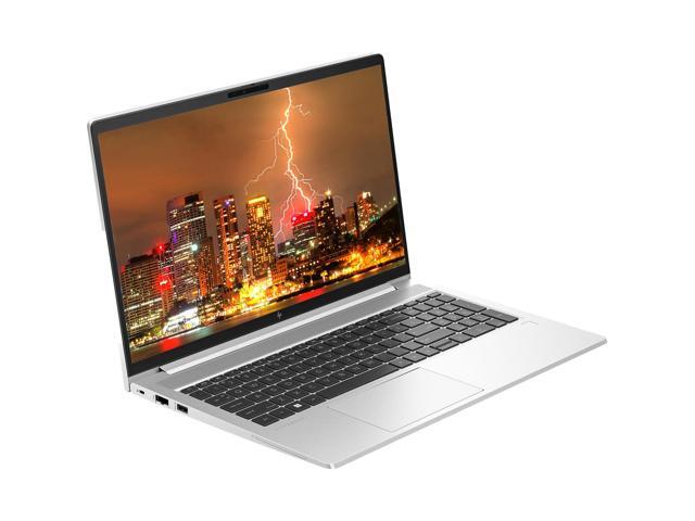 HP EliteBook 655 G10 15.6' Ryzen 7, 16GB RAM, 512GB SSD, Windows 11 Pro Notebook Bundle with 2 x EliteDisplay E24 24' Monitors, Dual Stand, USB-C...