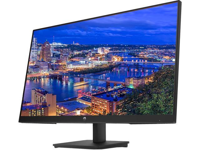 HP P24 G5 24 inch 1920 x 1080 Full HD Edge LED LCD Monitor, 2-Pack Bundle with HDMI, VGA, and Display Port with Desk Mount Dual Monitor Stand