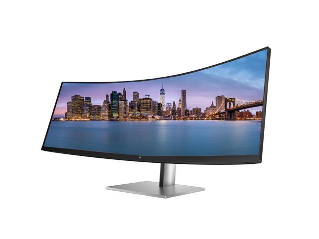 HP EliteDisplay E45c G5 45 inch 5120 x 1440 DQHD Curved Monitor, with Full Dock, Ethernet, HDMI, DisplayPort, USB-C, Speaker and Desk Mount Monitor...