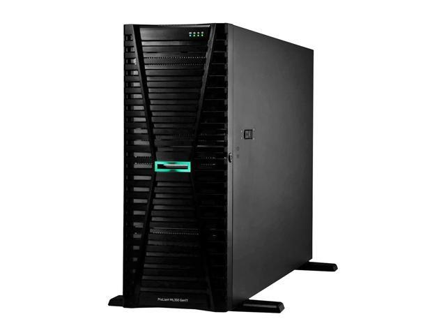 HPE ProLiant ML350 Gen11 4U Tower Server Bundled With Dual Xeon 6430 32-Core 2.1GHz, 1TB DDR5 Memory, 61.44TB Enterprise SATA SSD Storage, RAID,...