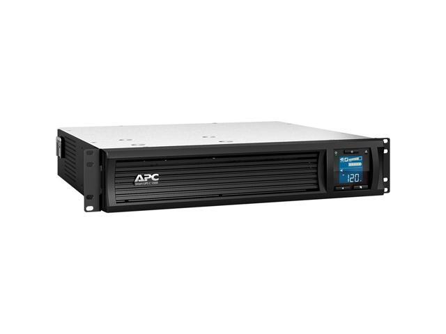 APC Smart-UPS, SMC1000-2UC 2U Rack Back-UPS, 1000 VA Backup Battery Power Supply, 6 x NEMA 5-15R, SmartConnect Port, AVR, LCD Bundled With 16GB USB...