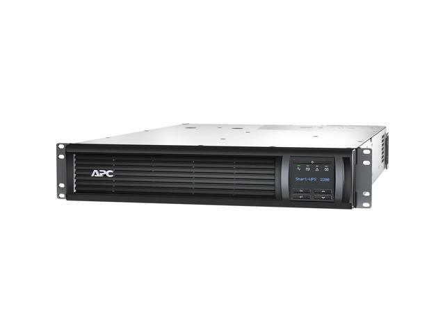 APC Smart-UPS, SMT2200RM2UC 2U Rack Back-UPS, 1920 VA Backup Battery Power Supply, 6 x NEMA 5-15R, 2 x NEMA 5-20R, SmartConnect Port, SmartSlot,...