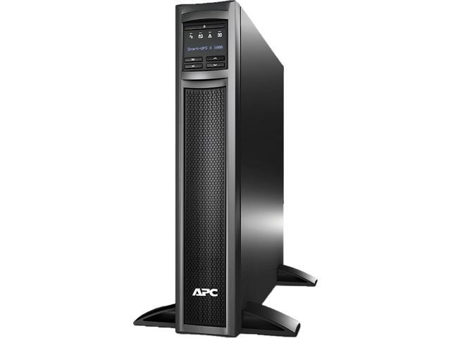 APC Smart-UPS, SMX1000C 2U Convertible Rack/Tower Back-UPS, 1000 VA Backup Battery Power Supply, 8 x NEMA 5-15R, SmartConnect Port, SmartSlot, AVR,...