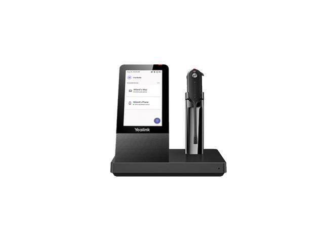 Yealink WH67 Mono Bluetooth Headset with Multitouch Console Bundle with Cam 313 2MP Webcam, MK270 Wireless Keyboard and Mouse, Mini Speaker, Gel...